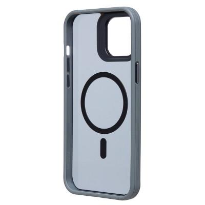 Чехол-накладка для Apple iPhone 12 Pro Max (серый) - SM026 SafeMag
