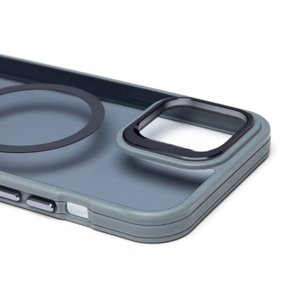 Чехол-накладка для Apple iPhone 12 Pro Max (серый) - SM026 SafeMag