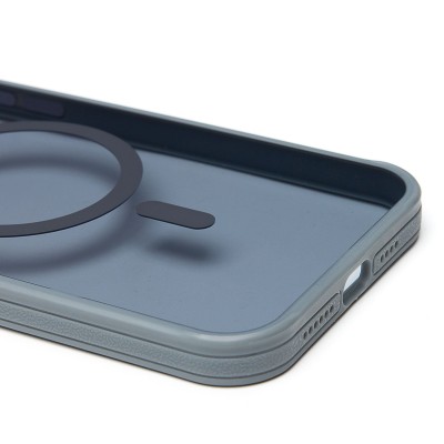 Чехол-накладка для Apple iPhone 12 Pro Max (серый) - SM026 SafeMag