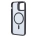 Чехол-накладка для Apple iPhone 12 (черный) - SM026 SafeMag