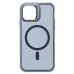 Чехол-накладка для Apple iPhone 12 (серый) - SM026 SafeMag