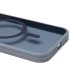 Чехол-накладка для Apple iPhone 12 (серый) - SM026 SafeMag