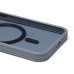 Чехол-накладка для Apple iPhone 12 (серый) - SM026 SafeMag