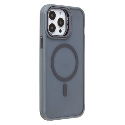 Чехол-накладка для Apple iPhone 13 Pro Max (серый) - SM026 SafeMag