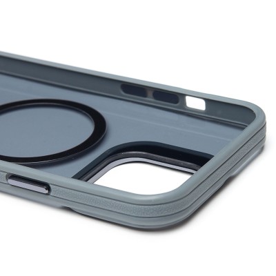 Чехол-накладка для Apple iPhone 13 Pro Max (серый) - SM026 SafeMag