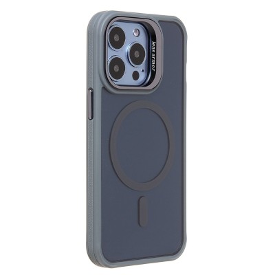 Чехол-накладка для Apple iPhone 13 Pro (серый) - SM026 SafeMag