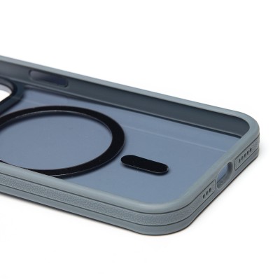 Чехол-накладка для Apple iPhone 13 Pro (серый) - SM026 SafeMag