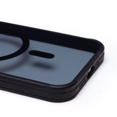 Чехол-накладка для Apple iPhone 13 (черный) - SM026 SafeMag