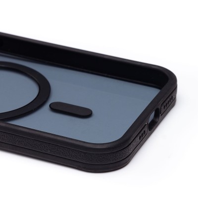 Чехол-накладка для Apple iPhone 13 (черный) - SM026 SafeMag