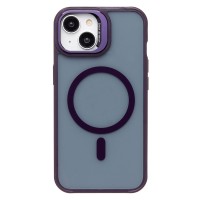 Чехол-накладка для Apple iPhone 13 (темно-фиолетовый) - SM026 SafeMag Чехол-накладка для Apple iPhone 13 (темно-фиолетовый) - SM026 SafeMag