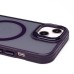 Чехол-накладка для Apple iPhone 13 (темно-фиолетовый) - SM026 SafeMag