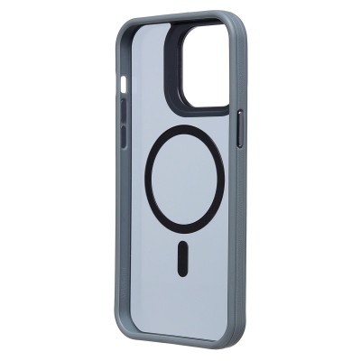 Чехол-накладка для Apple iPhone 14 Pro Max (серый) - SM026 SafeMag