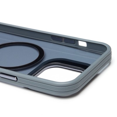 Чехол-накладка для Apple iPhone 14 Pro Max (серый) - SM026 SafeMag