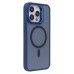 Чехол-накладка для Apple iPhone 15 Pro Max (темно-синий) - SM026 SafeMag