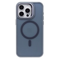 Чехол-накладка для Apple iPhone 15 Pro Max (серый) - SM026 SafeMag