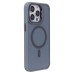 Чехол-накладка для Apple iPhone 15 Pro Max (серый) - SM026 SafeMag