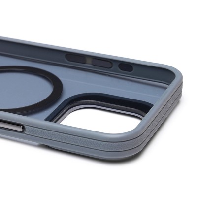Чехол-накладка для Apple iPhone 15 Pro Max (серый) - SM026 SafeMag
