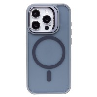 Чехол-накладка для Apple iPhone 15 Pro (серый) - SM026 SafeMag
