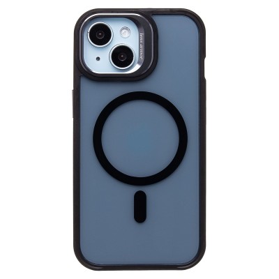 Чехол-накладка для Apple iPhone 15 (черный) - SM026 SafeMag