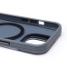 Чехол-накладка для Apple iPhone 15 (серый) - SM026 SafeMag