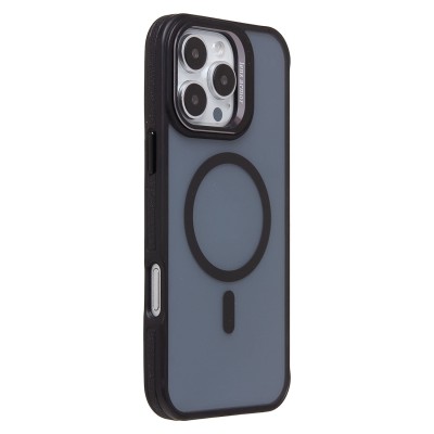 Чехол-накладка для Apple iPhone 16 Pro Max (черный) - SM026 SafeMag