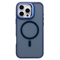 Чехол-накладка для Apple iPhone 16 Pro Max (темно-синий) - SM026 SafeMag