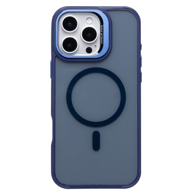 Чехол-накладка для Apple iPhone 16 Pro Max (темно-синий) - SM026 SafeMag