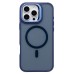 Чехол-накладка для Apple iPhone 16 Pro Max (темно-синий) - SM026 SafeMag