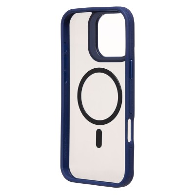 Чехол-накладка для Apple iPhone 16 Pro Max (темно-синий) - SM026 SafeMag