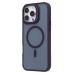 Чехол-накладка для Apple iPhone 16 Pro Max (темно-фиолетовый) - SM026 SafeMag Чехол-накладка для Apple iPhone 16 Pro Max (темно-фиолетовый) - SM026 SafeMag