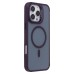 Чехол-накладка для Apple iPhone 16 Pro Max (темно-фиолетовый) - SM026 SafeMag Чехол-накладка для Apple iPhone 16 Pro Max (темно-фиолетовый) - SM026 SafeMag