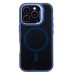 Чехол-накладка для Apple iPhone 16 Pro (темно-синий) - SM026 SafeMag
