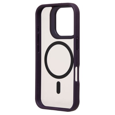 Чехол-накладка для Apple iPhone 16 Pro (темно-фиолетовый) - SM026 SafeMag
