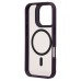 Чехол-накладка для Apple iPhone 16 Pro (темно-фиолетовый) - SM026 SafeMag