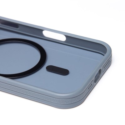 Чехол-накладка для Apple iPhone 16 Pro (серый) - SM026 SafeMag