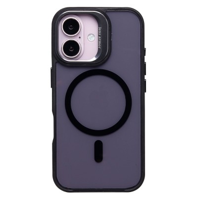 Чехол-накладка для Apple iPhone 16 (черный) - SM026 SafeMag