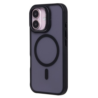 Чехол-накладка для Apple iPhone 16 (черный) - SM026 SafeMag