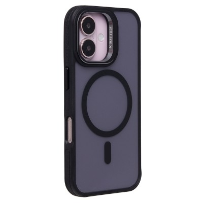 Чехол-накладка для Apple iPhone 16 (черный) - SM026 SafeMag