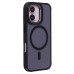 Чехол-накладка для Apple iPhone 16 (черный) - SM026 SafeMag