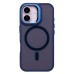 Чехол-накладка для Apple iPhone 16 (темно-синий) - SM026 SafeMag