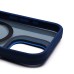 Чехол-накладка для Apple iPhone 16 (темно-синий) - SM026 SafeMag