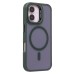 Чехол-накладка для Apple iPhone 16 (темно-зеленый) - SM026 SafeMag