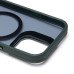 Чехол-накладка для Apple iPhone 16 (темно-зеленый) - SM026 SafeMag