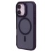 Чехол-накладка для Apple iPhone 16 (темно-фиолетовый) - SM026 SafeMag