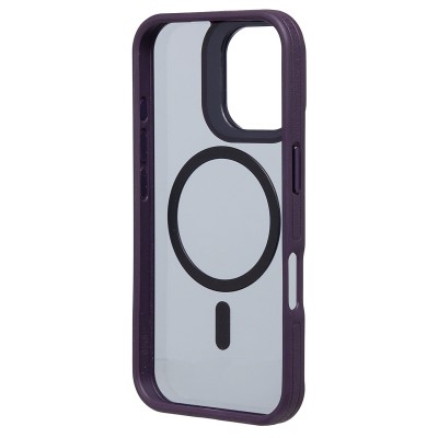 Чехол-накладка для Apple iPhone 16 (темно-фиолетовый) - SM026 SafeMag
