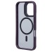 Чехол-накладка для Apple iPhone 16 (темно-фиолетовый) - SM026 SafeMag