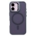 Чехол-накладка для Apple iPhone 16 (серый) - SM026 SafeMag