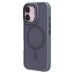 Чехол-накладка для Apple iPhone 16 (серый) - SM026 SafeMag