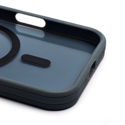 Чехол-накладка для Apple iPhone 16 (серый) - SM026 SafeMag