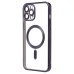 Чехол-накладка для Apple iPhone 12 Pro Max (титановый синий) - SM027 SafeMag